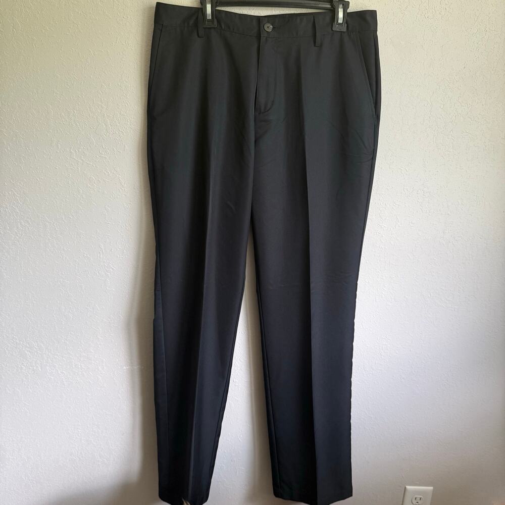 Men’s Black 34W Adidas Golfing Outdoor Activewear Sporty Lightweight Pants